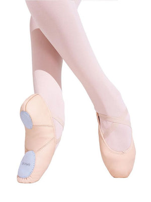 Children's Capezio Juliet Leather Split-sole Ballet Shoe